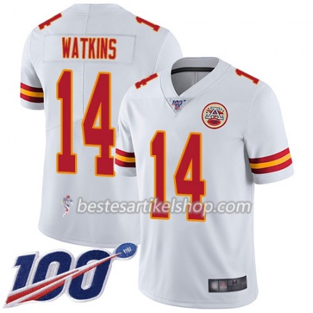 Herren Kansas City Chiefs Trikot Sammy Watkins 14 Nike Weiß 100th